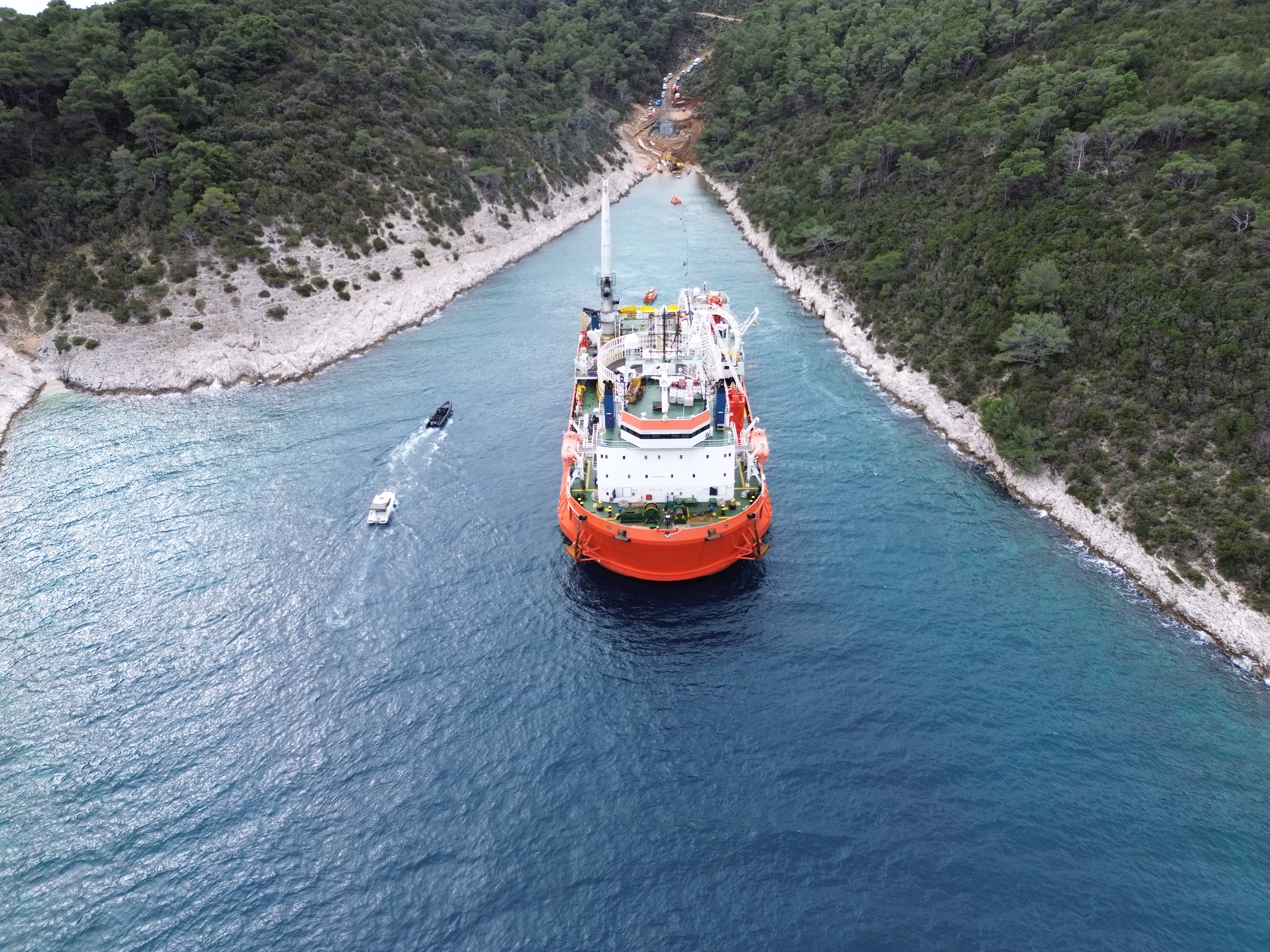 Adriatic Sea Interconnections Project II – Subsea Cable Laying
