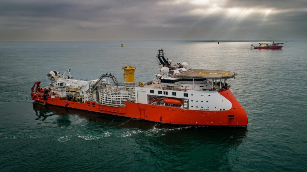 Cable Laying Vessel Ariadne Fecamp