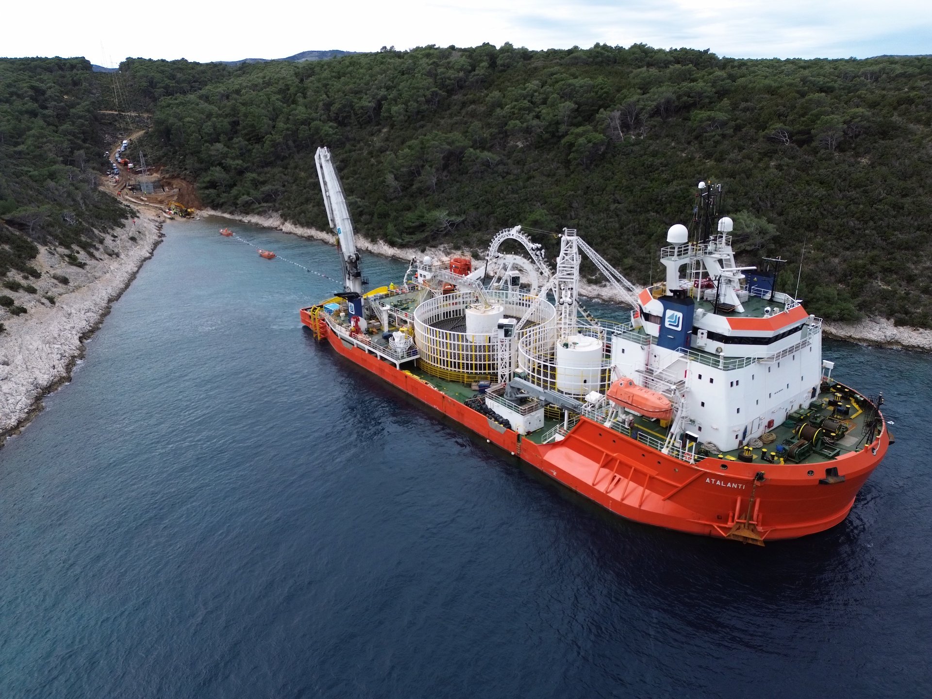 Asso.subsea successfully completes the Adriatic Interconnections Project II in Croatia