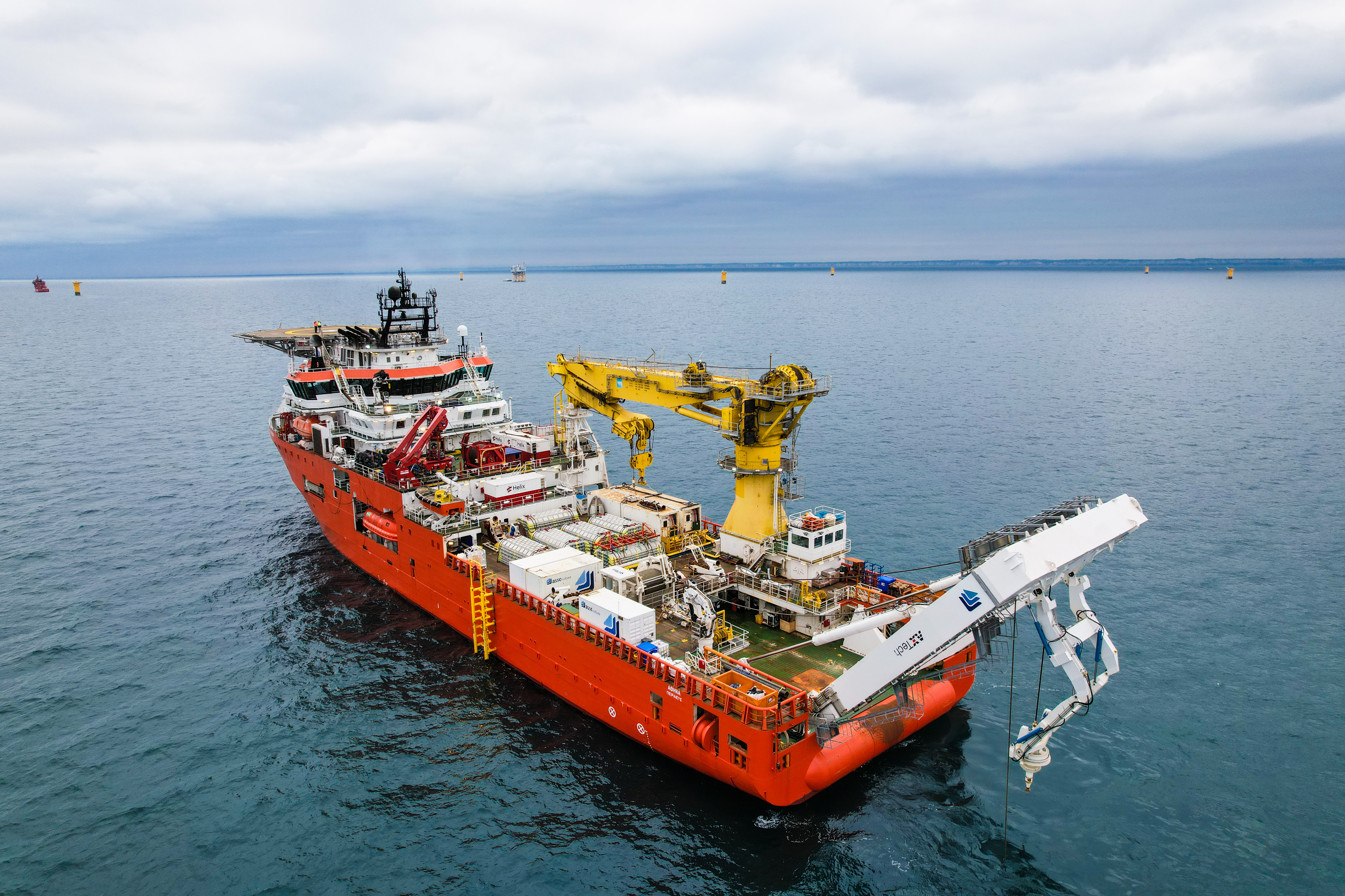 Dieppe Le Tréport Offshore Wind Farm – Post-Lay Burial & Protection Works of Export Cables